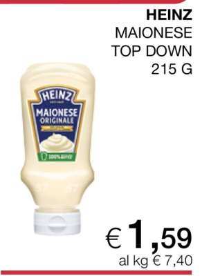 HEINZ Maionese Top Down