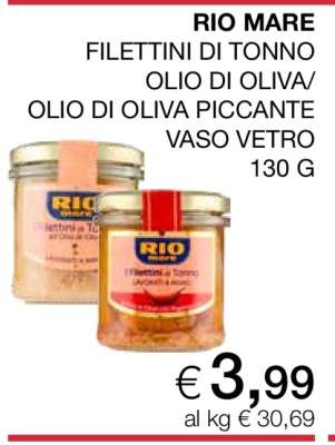 RIO MARE FILETTINI DI TONNO