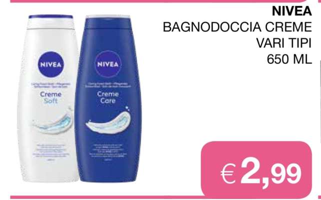 NIVEA BAGNODOCCIA CREME