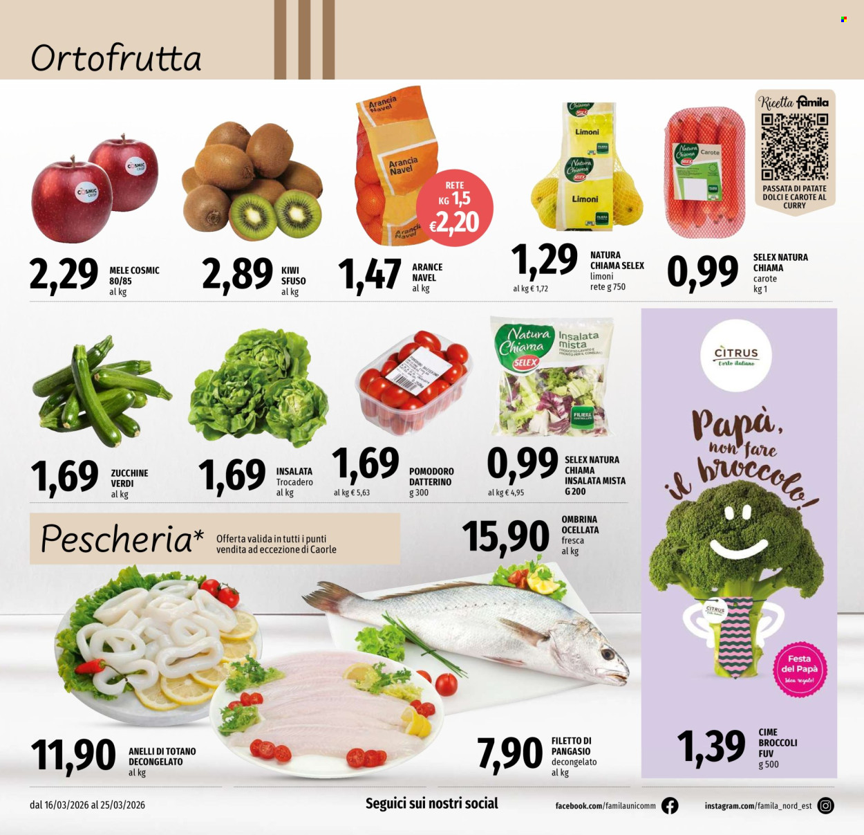 Volantino Famila - 16/3/2026 - 25/3/2026. Pagina 2