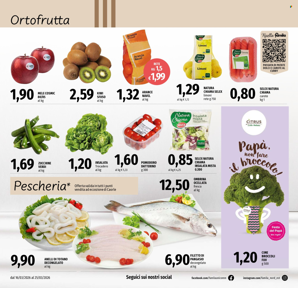 Volantino Famila - 16/3/2026 - 25/3/2026. Pagina 2