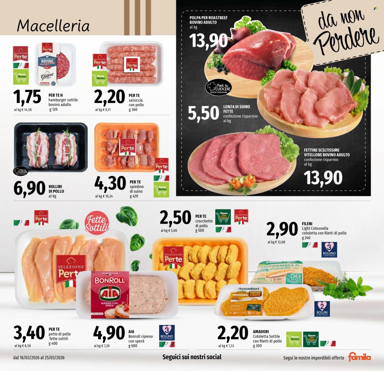 Volantino Famila - 16/3/2026 - 25/3/2026. Pagina 3