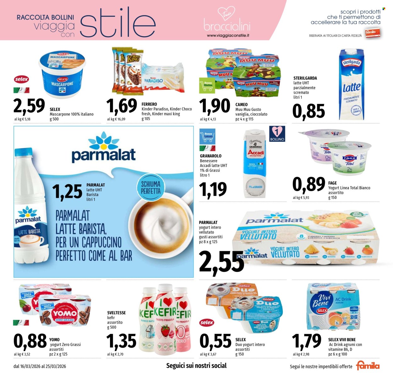 Volantino Famila - 16/3/2026 - 25/3/2026. Pagina 7