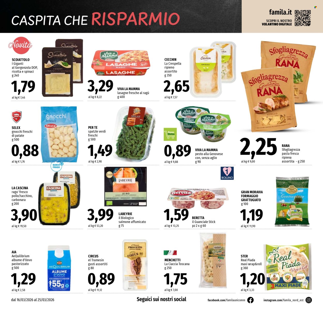 Volantino Famila - 16/3/2026 - 25/3/2026. Pagina 8