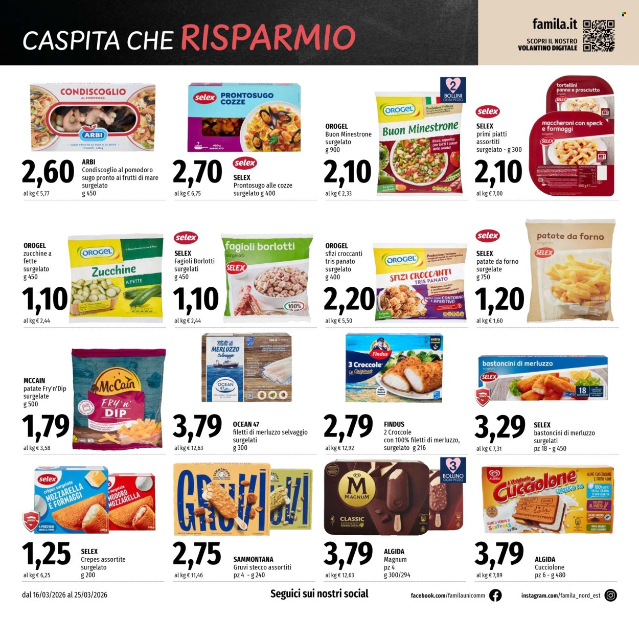 Volantino Famila - 16/3/2026 - 25/3/2026. Pagina 10
