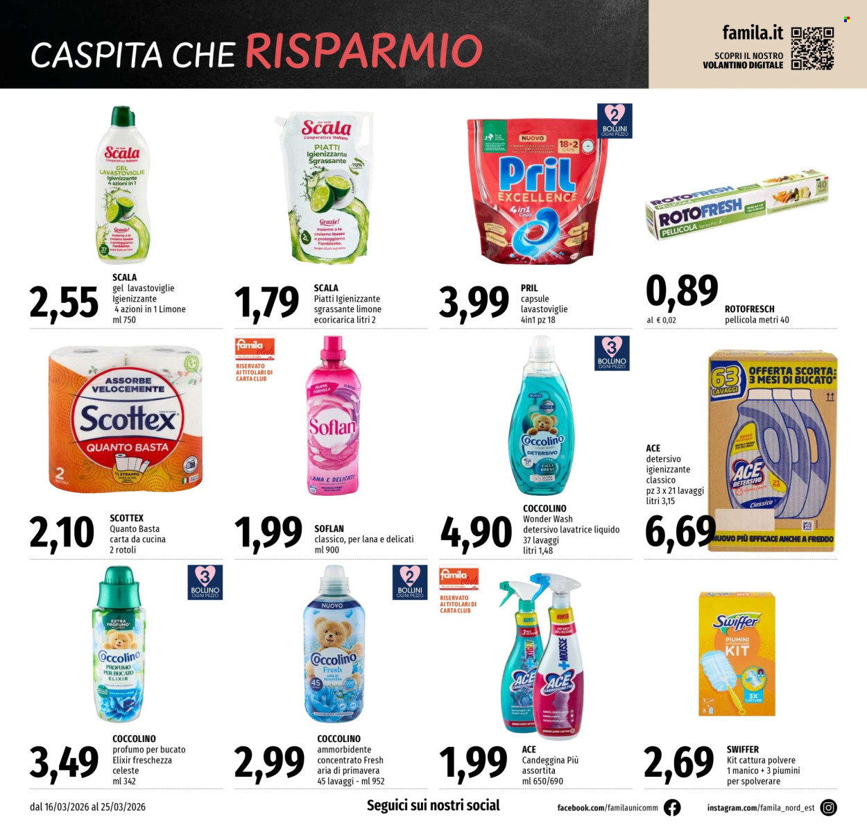 Volantino Famila - 16/3/2026 - 25/3/2026. Pagina 22
