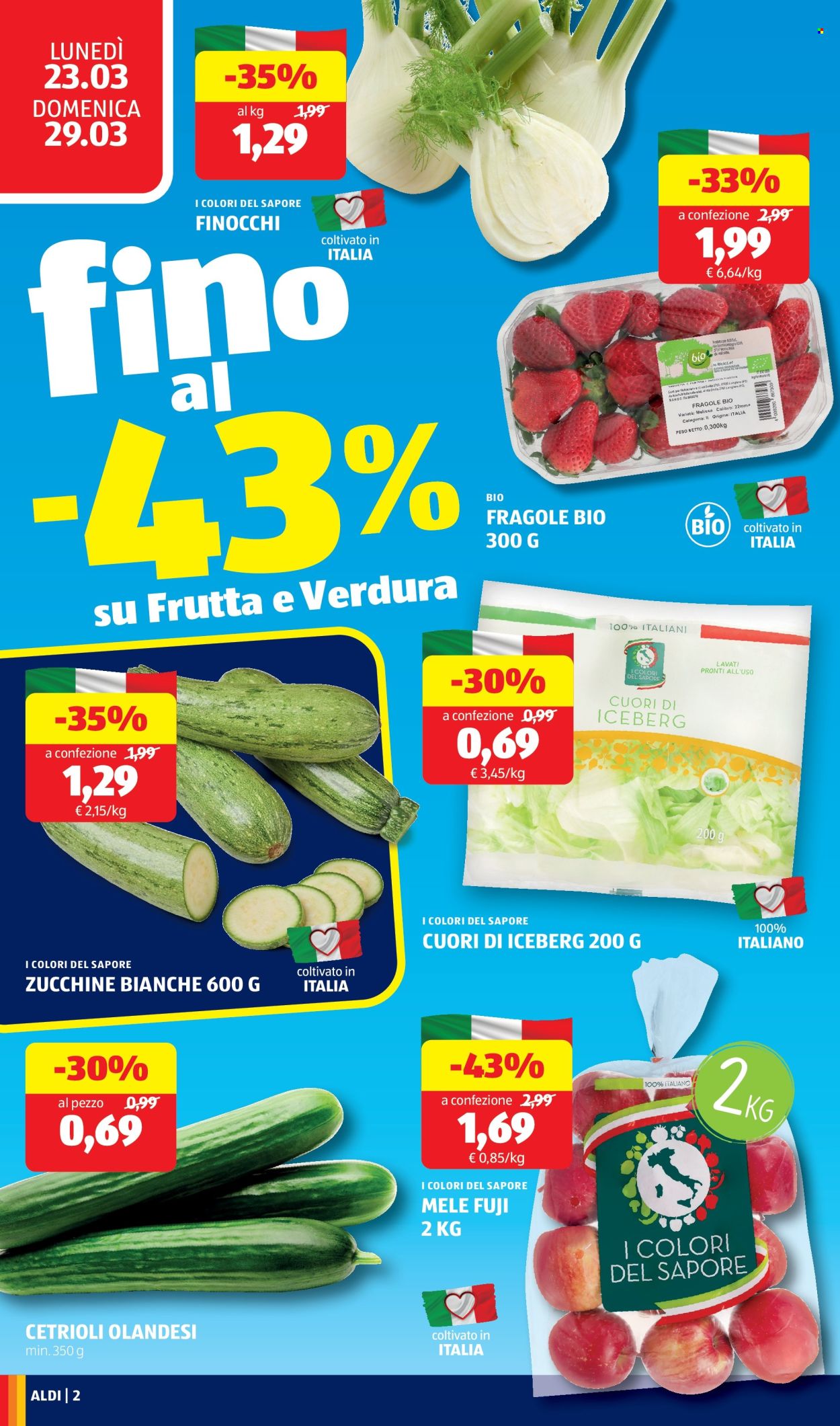 Volantino Aldi - 23/3/2026 - 29/3/2026. Pagina 2
