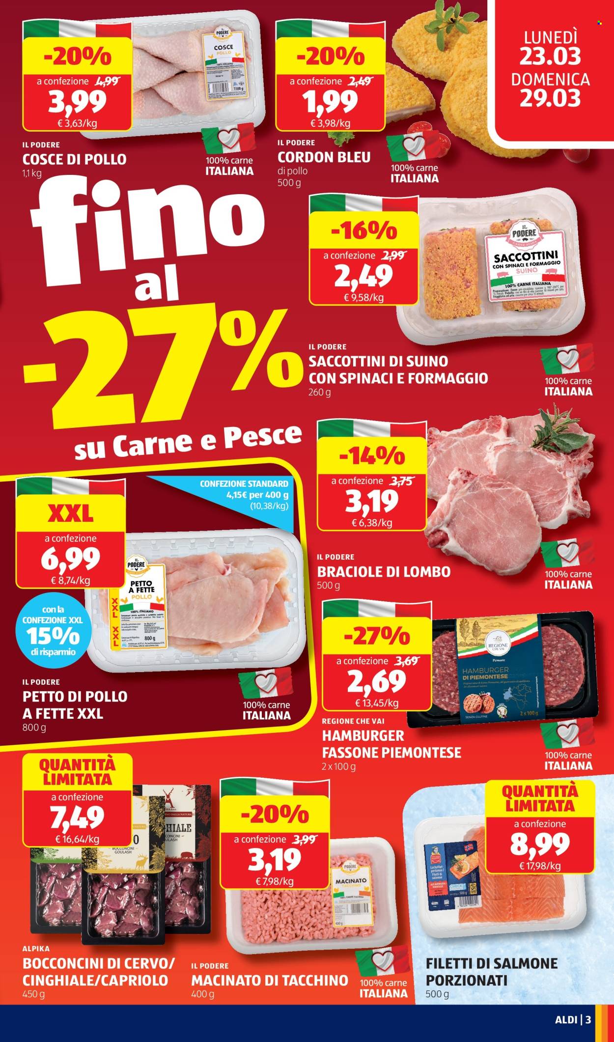 Volantino Aldi - 23/3/2026 - 29/3/2026. Pagina 3