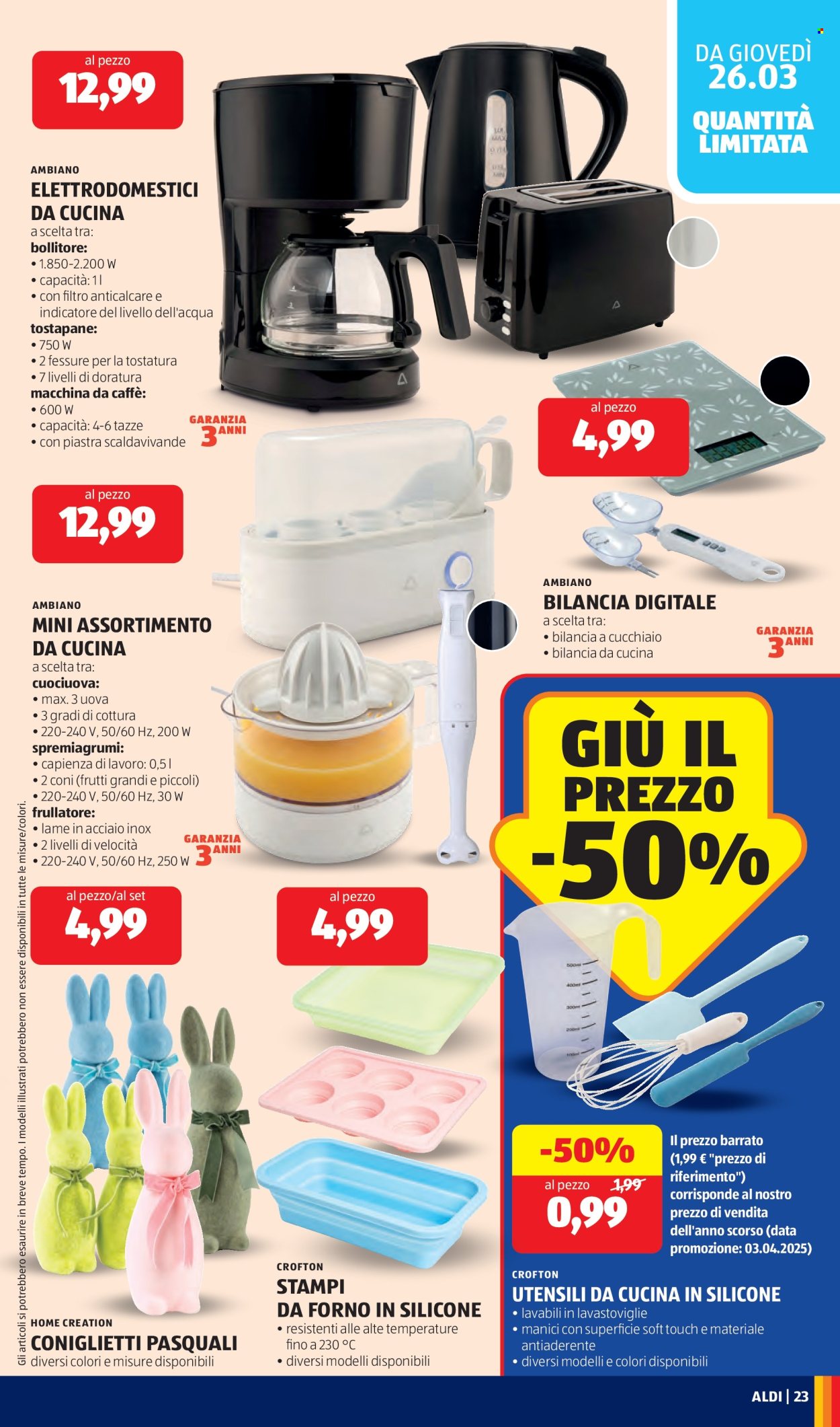 Volantino Aldi - 23/3/2026 - 29/3/2026. Pagina 23