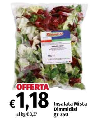 Insalata Mista Dimmidisi gr 350