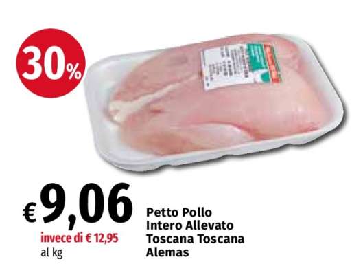 Petto Pollo Intero Allevato Toscana Toscana Alemas