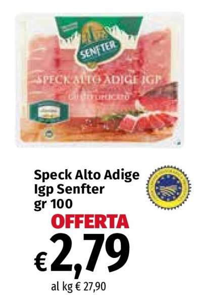 SPECK ALTO ADIGE IGP SENFTER