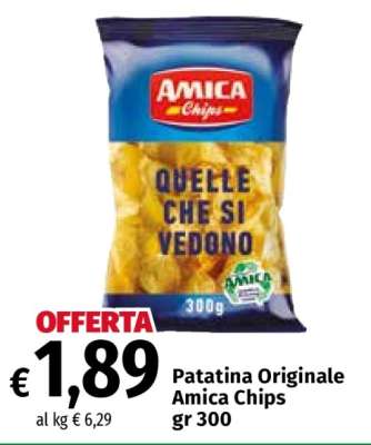 Patatina Originale Amica Chips gr 300