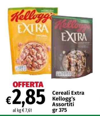 Cereali Extra Kellogg’s Assortiti