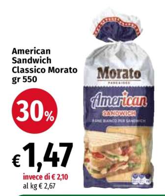 American Sandwich Classico Morato