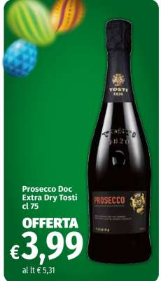 Prosecco Doc Extra Dry Tosti cl 75