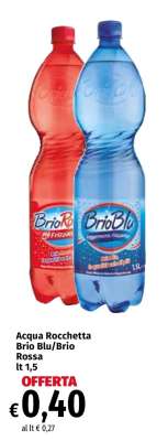 Acqua Rocchetta Brio Blu/Brio Rossa