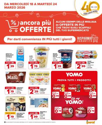 Volantino Iperal - 18/3/2026 - 24/3/2026.