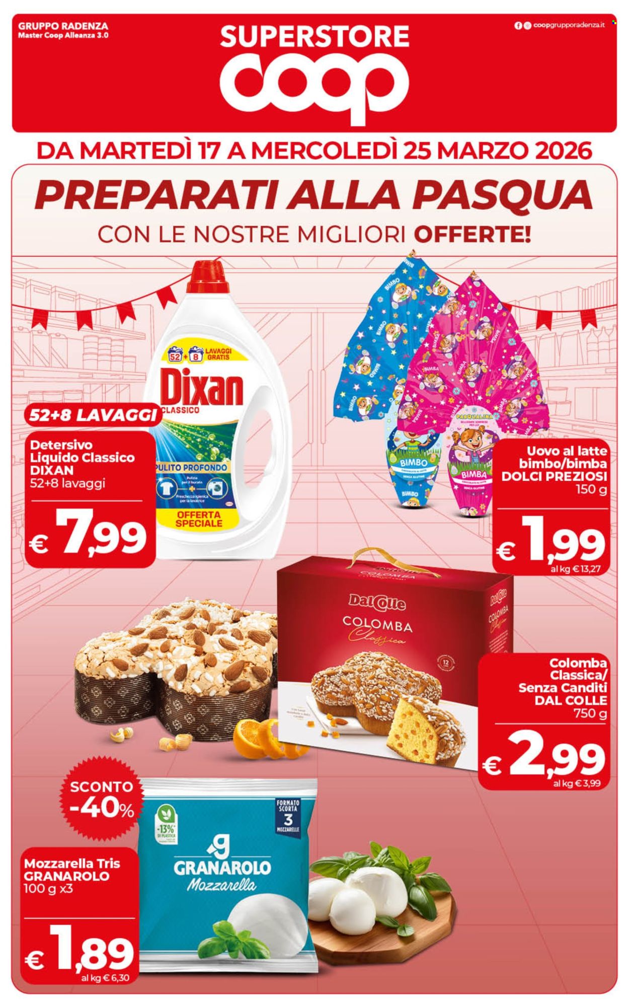 Volantino Coop - 17/3/2026 - 25/3/2026. Pagina 1