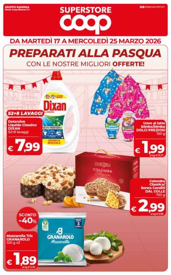 Volantino Coop - 17/3/2026 - 25/3/2026.