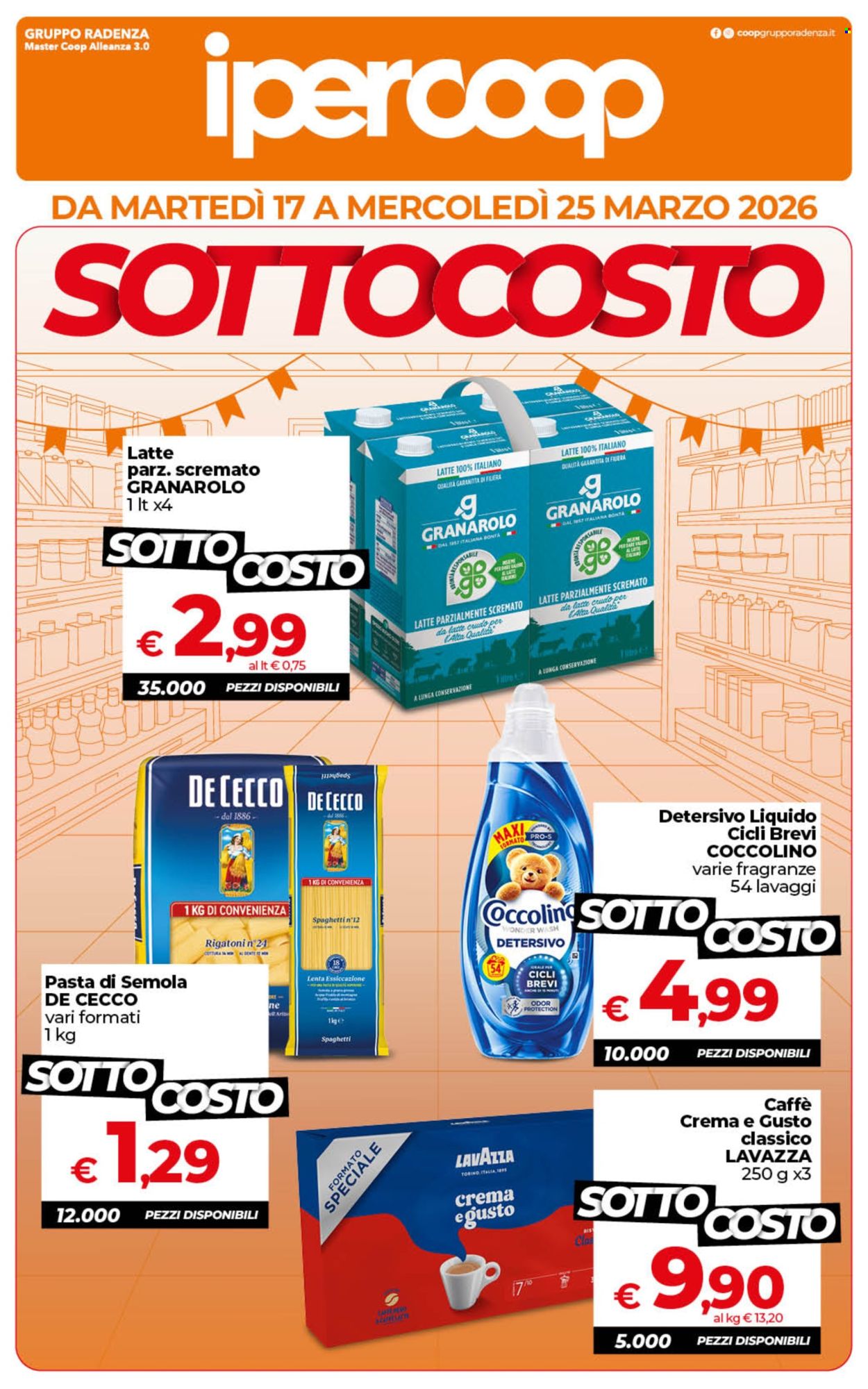 Volantino Coop - 17/3/2026 - 25/3/2026. Pagina 1