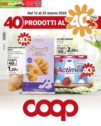Volantino Coop - 12/3/2026 - 25/3/2026.