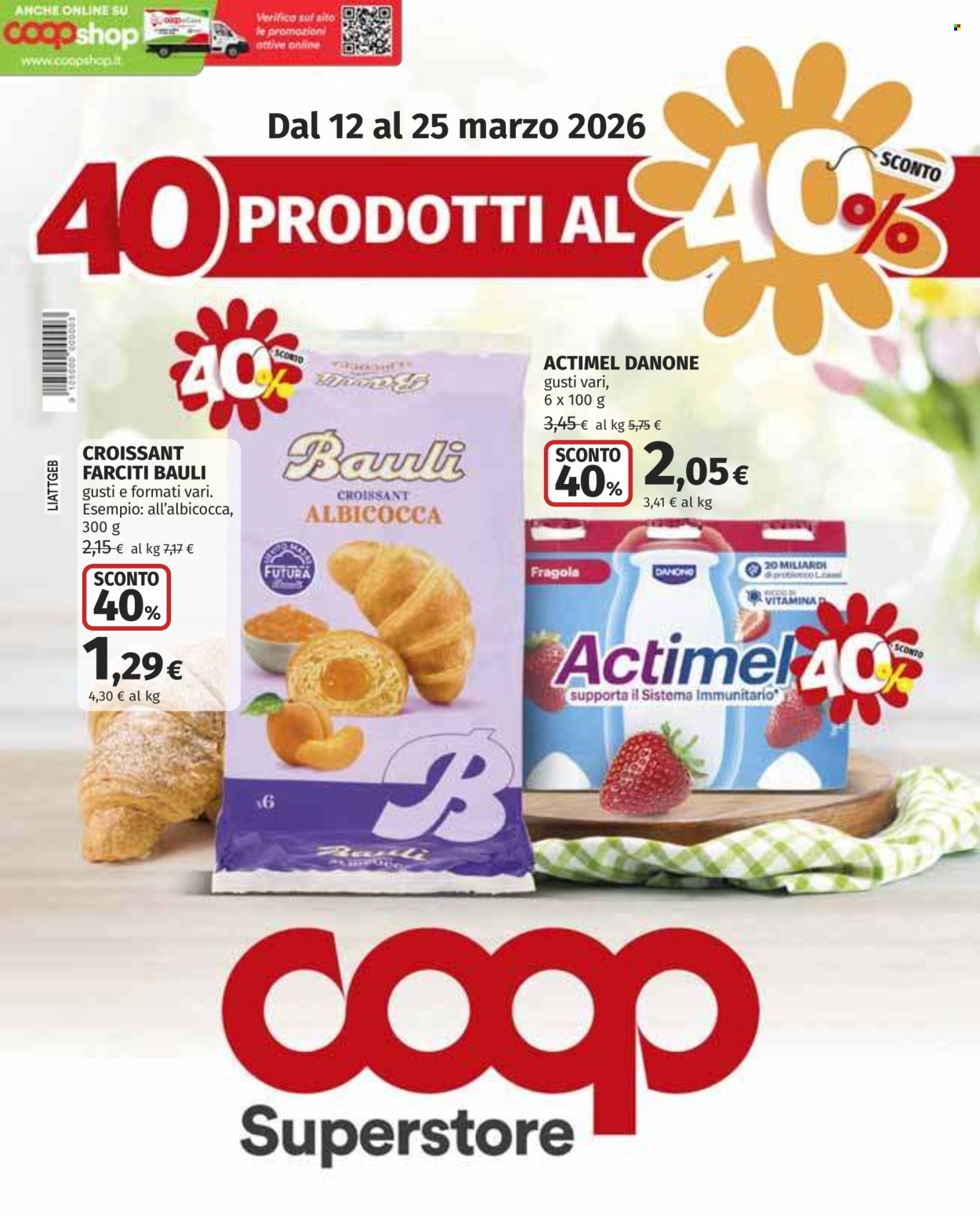 Volantino Coop - 12/3/2026 - 25/3/2026. Pagina 1