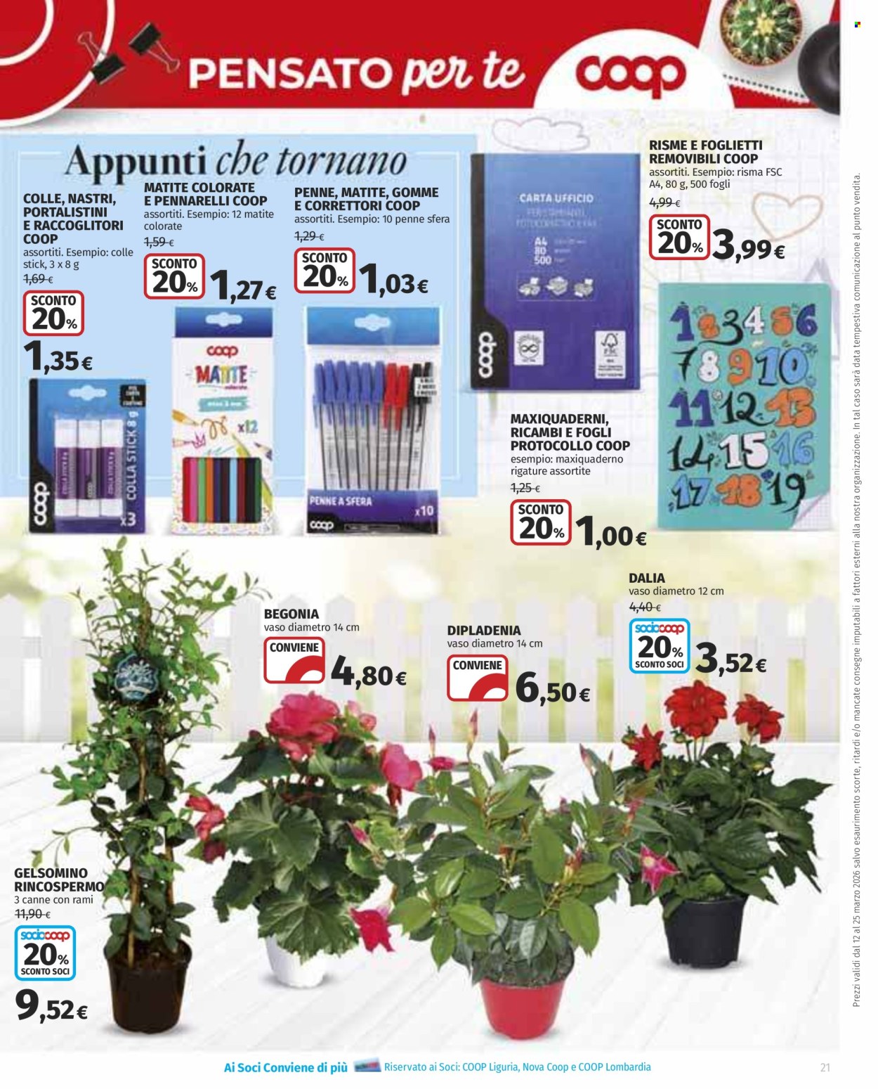 Volantino Coop - 12/3/2026 - 25/3/2026. Pagina 21