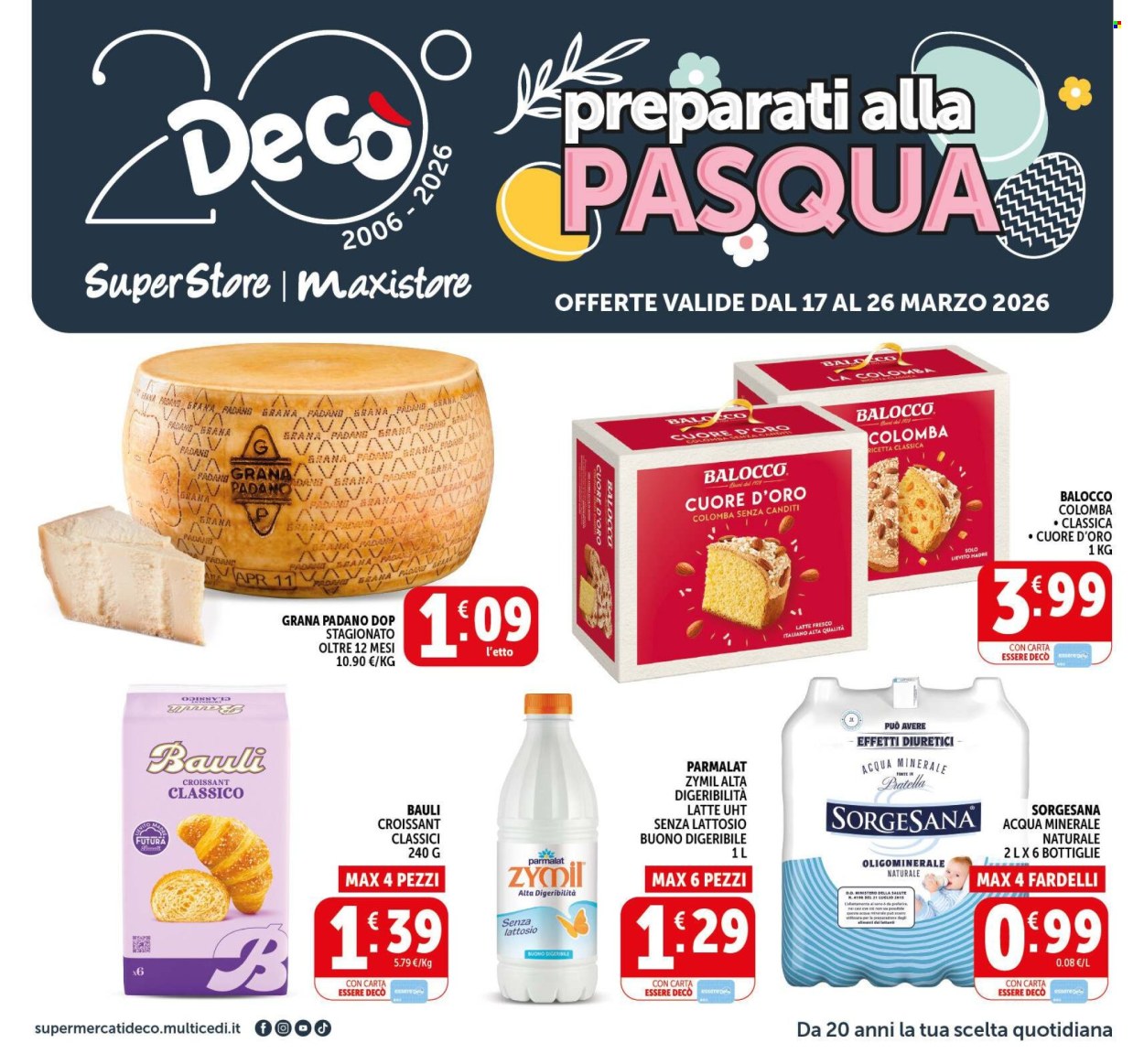 Volantino Deco - 17/3/2026 - 26/3/2026. Pagina 1