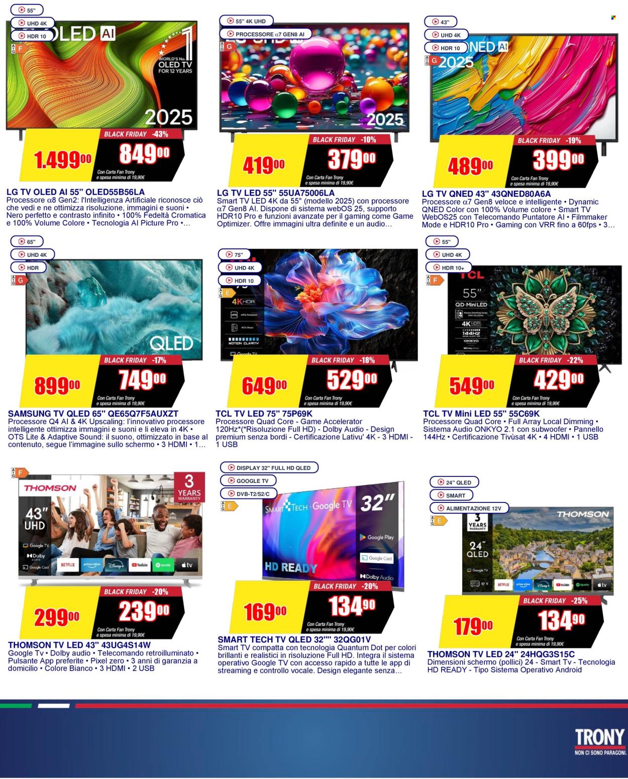 Volantino Trony - 19/3/2026 - 1/4/2026. Pagina 19
