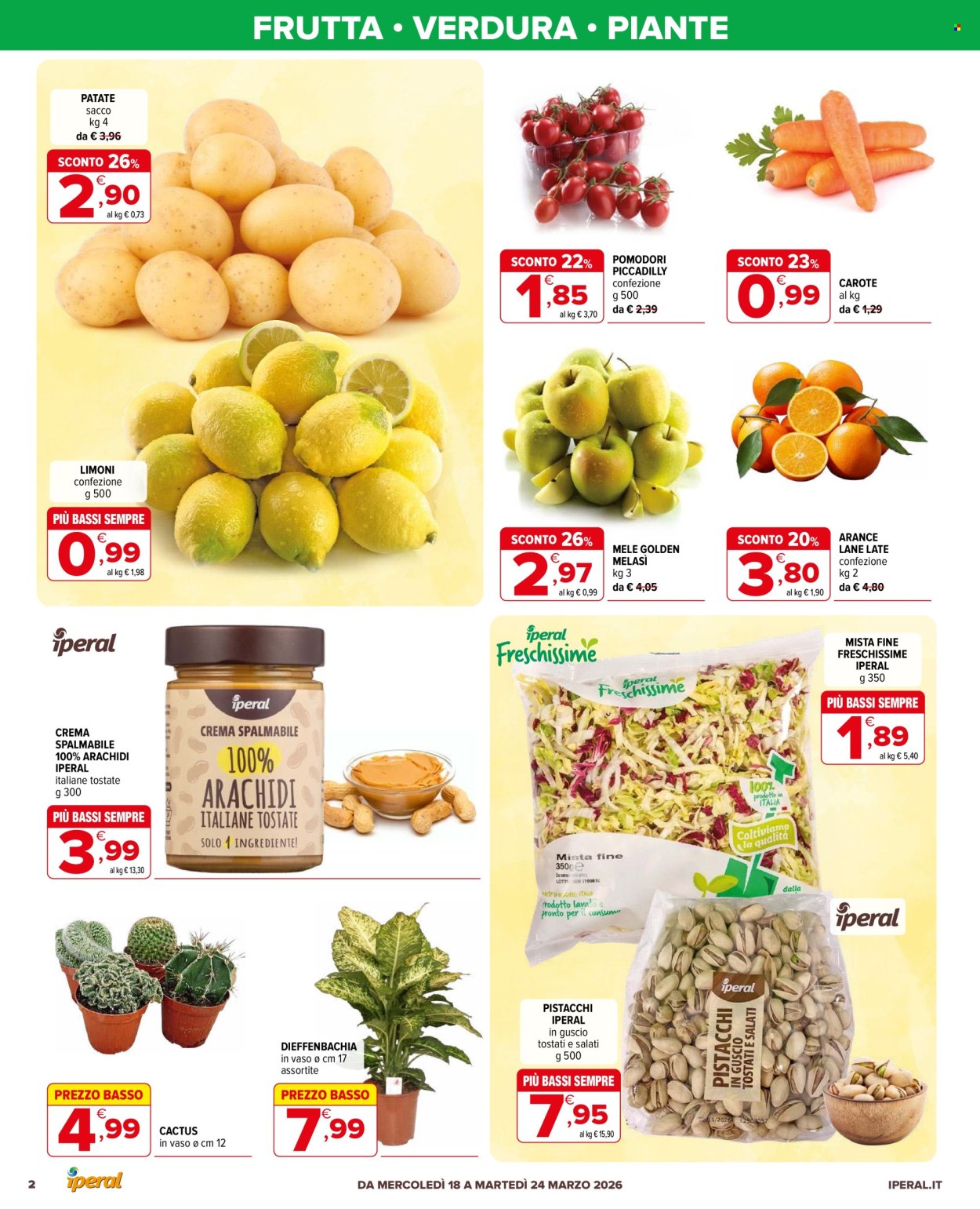 Volantino Iperal - 18/3/2026 - 24/3/2026. Pagina 2