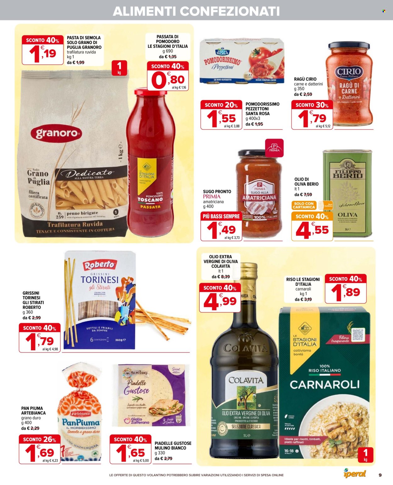Volantino Iperal - 18/3/2026 - 24/3/2026. Pagina 9