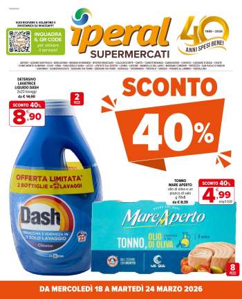Volantino Iperal - 18/3/2026 - 24/3/2026.