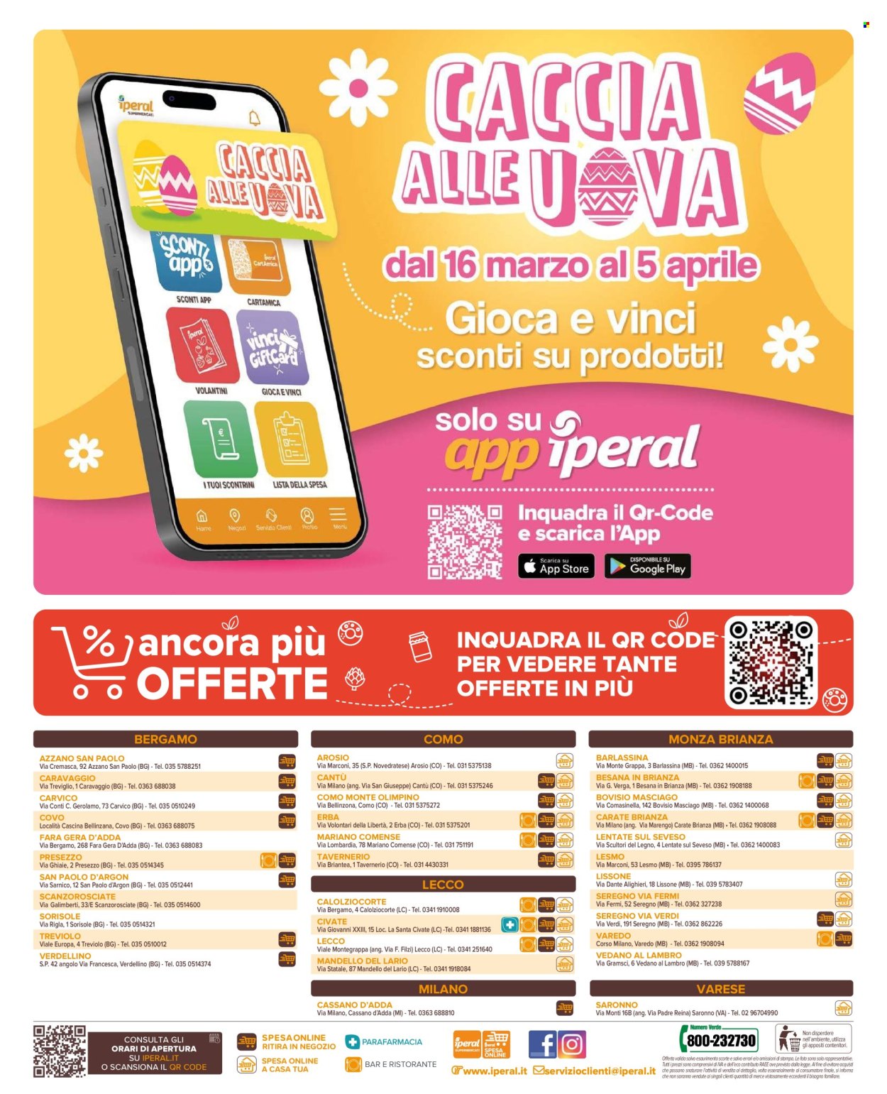 Volantino Iperal - 18/3/2026 - 24/3/2026. Pagina 16