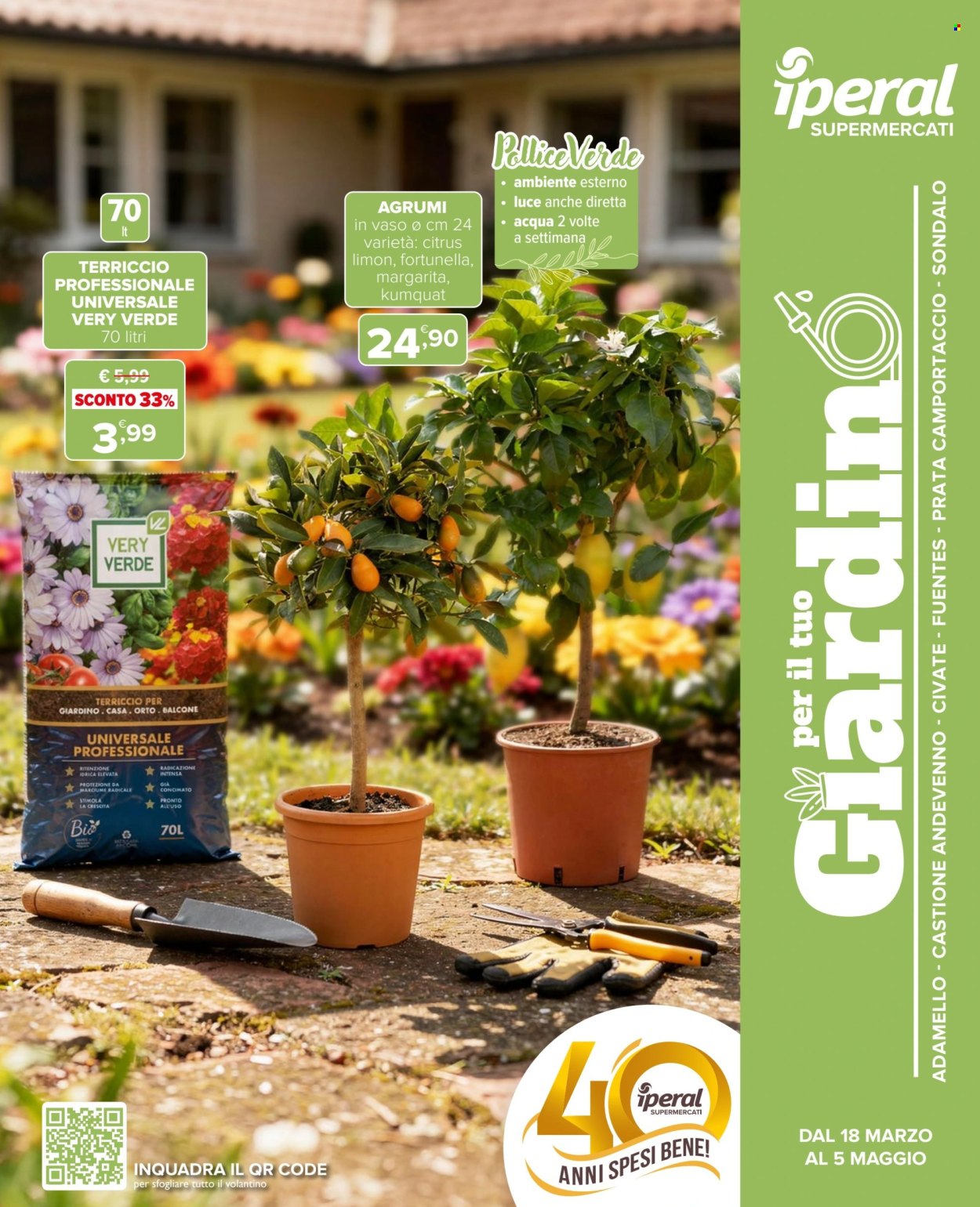 Volantino Iperal - 18/3/2026 - 5/5/2026. Pagina 1