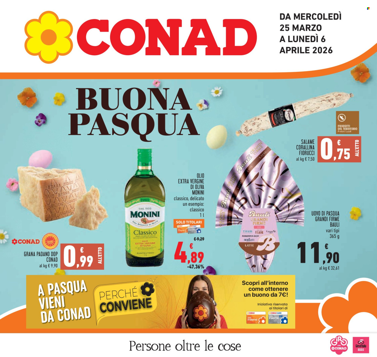 Volantino Conad - 25/3/2026 - 6/4/2026. Pagina 1
