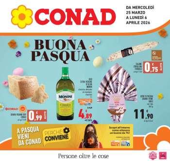 Volantino Conad - 25/3/2026 - 6/4/2026.