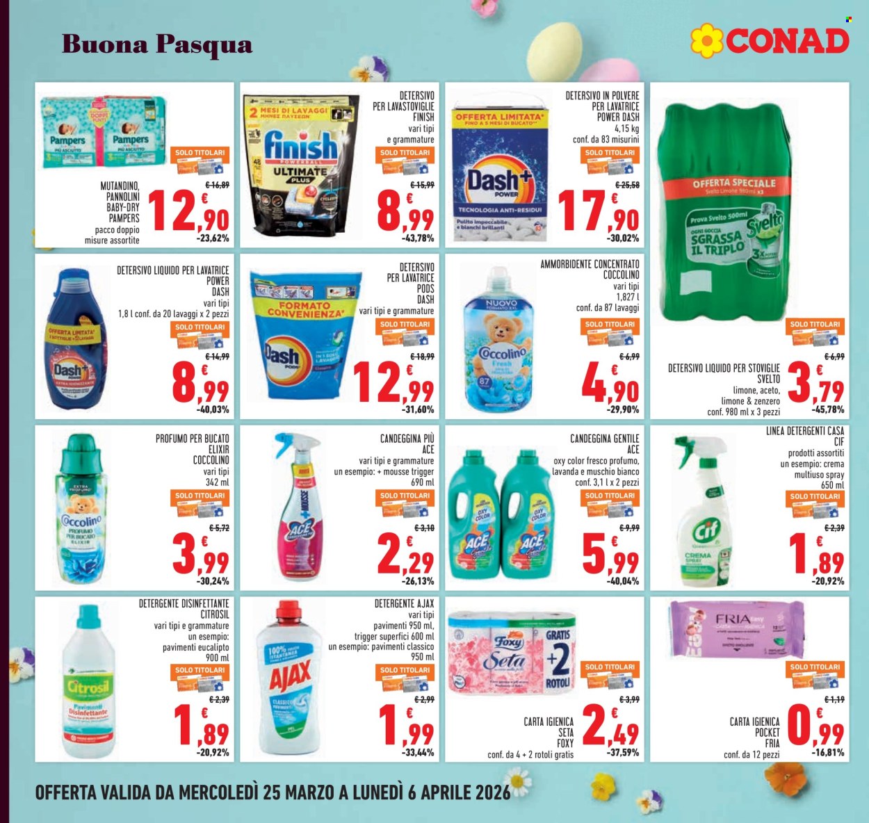 Volantino Conad - 25/3/2026 - 6/4/2026. Pagina 24