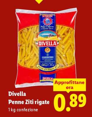 Divella Penne Ziti Rigate