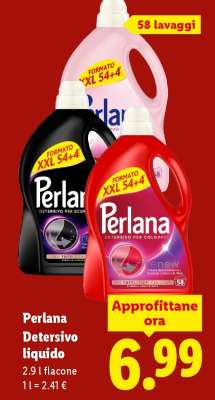 Perlana Detersivo Liquido