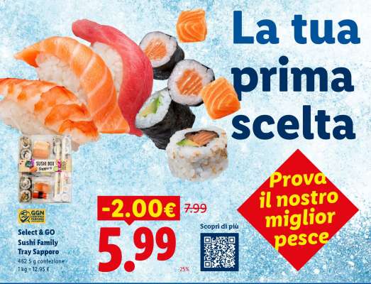 Select & GO Sushi Family Tray Sapporo