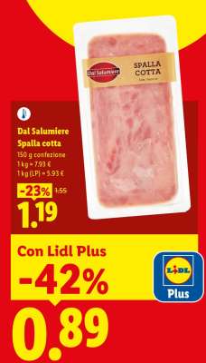 Dal Salumiere Spalla cotta