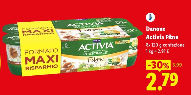 Danone Activia Fibre