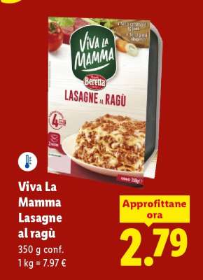 Viva la Mamma Lasagne al ragù