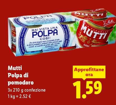 Mutti Polpa di pomodoro