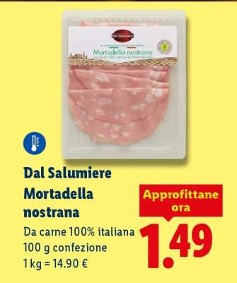 Dal Salumiere Mortadella nostrana