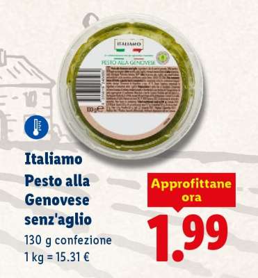 Italiamo Pesto alla Genovese senz'aglio