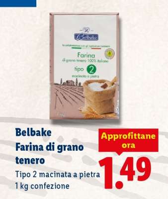 Belbake Farina di grano tenero