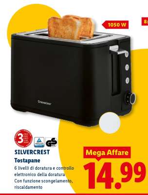 SILVERCREST Tostapane