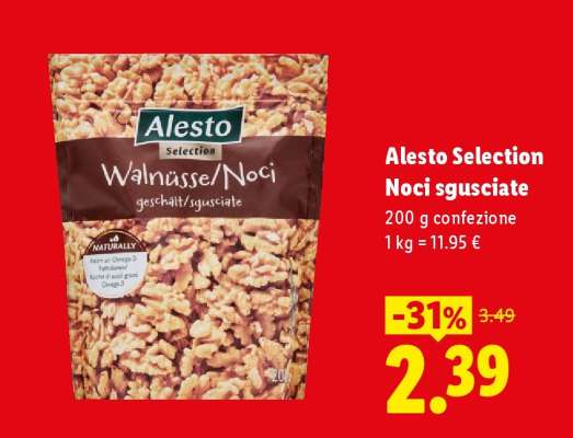 Alesto Selection Noci sgusciate